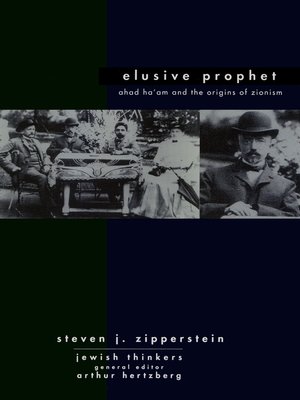cover image of Ahad Ha'am Elusive Prophet